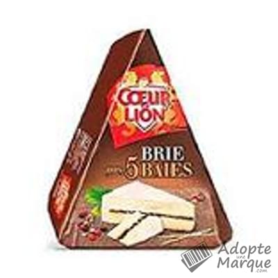 Coeur de Lion Brie aux 5 Baies Le fromage de 125G