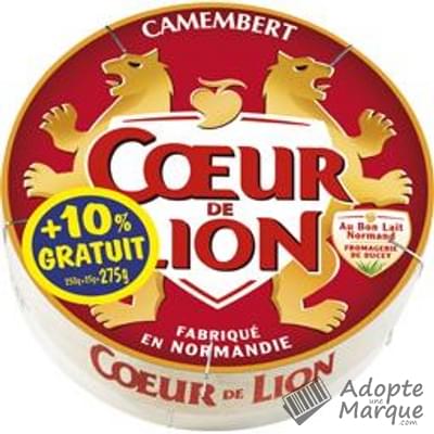 Coeur de Lion Camembert Le fromage de 275G