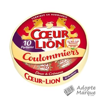 Coeur de Lion Coulommiers - 10 portions Les 10 portions de 35G - 350G
