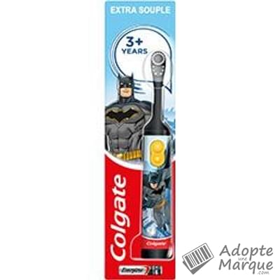 Colgate Brosse à Dents Batman à Piles Extra Souple La brosse à dents