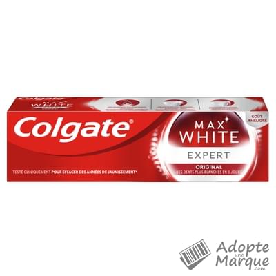 Colgate Dentifrice Max White Expert White Cool Mint Le tube de 75ML