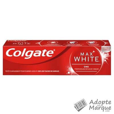 Colgate Dentifrice Max White One Le tube de 75ML