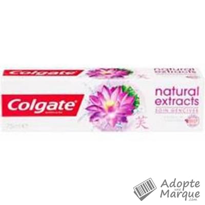 Colgate Dentifrice Natural Extracts Soin Gencives Le tube de 75ML