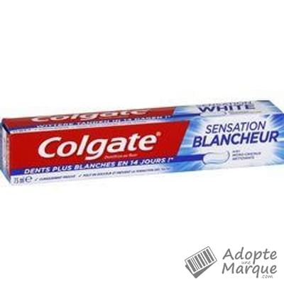 Colgate Dentifrice Sensation White Le tube de 75ML