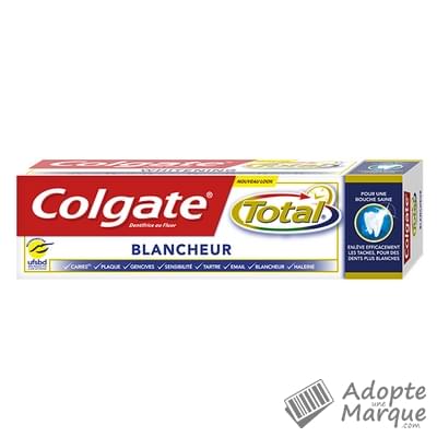 Colgate Dentifrice Total® Blancheur Le tube de 75ML
