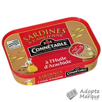 Connétable Sardines à l'huile d'arachide La conserve de 115G