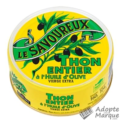 Connétable Thon Le Savoureux a l'huile d'olive vierge extra La conserve de 160G