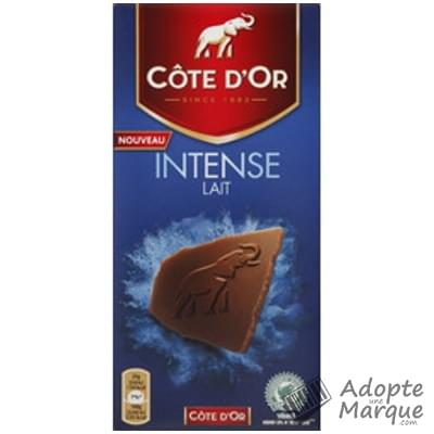 Côte d'Or Chocolat au lait Intense La tablette de 100G