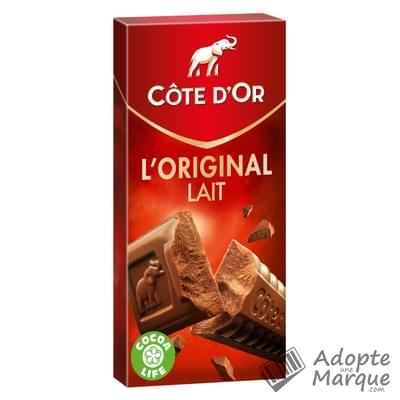 Côte d'Or Chocolat aux lait La tablette de 200G