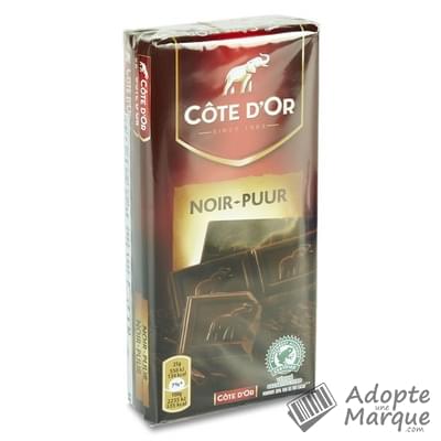 Côte d'Or Chocolat Noir Les 3 tablettes de 100G