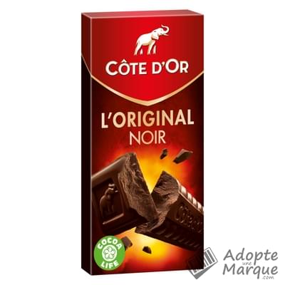 Côte d'Or Chocolat Noir La tablette de 200G