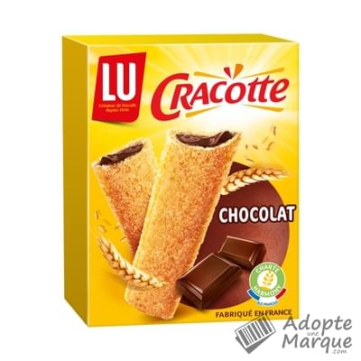 Cracotte Tartines croustillantes fourrée goût Chocolat Le paquet de 200G