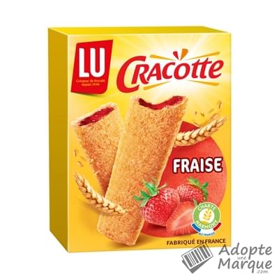 Cracotte Tartines croustillantes fourrée goût Fraise Le paquet de 200G