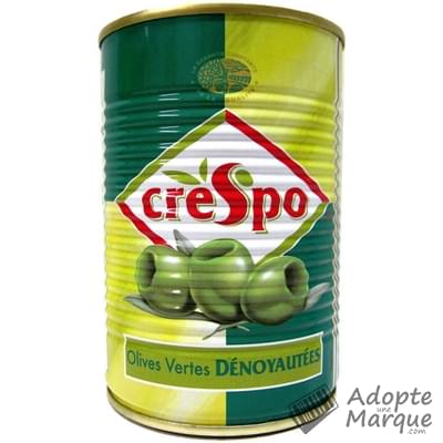 Crespo Olives Vertes Dénoyautées La conserve de 180G