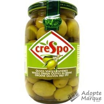 Crespo Olives Vertes Entières Le bocal de 200G