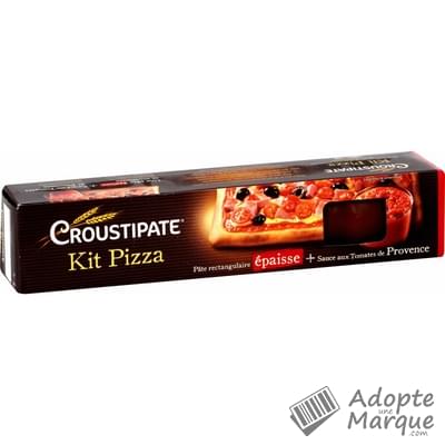 Croustipate Kit Pizza La boîte de 600G
