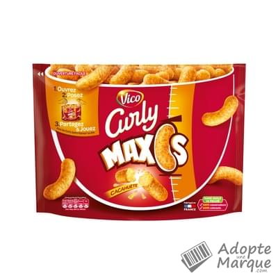 Curly Cacahuète - Les Maxis Le sachet de 200G