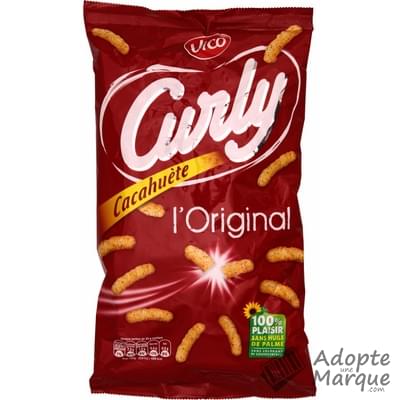 Curly Cacahuète - l'Original Le sachet de 100G