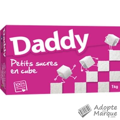 Daddy Sucre en petits cubes La boîte de 1KG