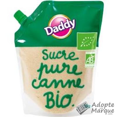 Daddy Sucre en poudre Pure Canne Bio Le sachet Profil Pack de 750G