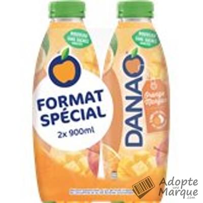 Danao Boisson lactée - Saveur Orange-Mangue Les 2 bouteilles de 900ML