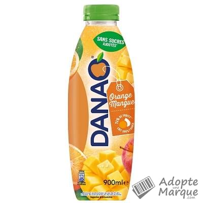 Danao Boisson lactée - Saveur Orange-Mangue La bouteille de 900ML