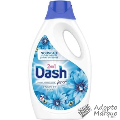 Dash 2en1 Lessive Liquide Collection Envolée d'air "Le bidon de 1,925L - 35 lavages"