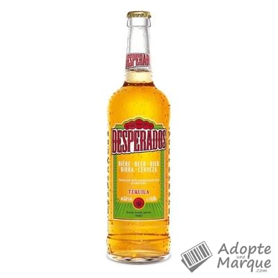 Desperados Original - Bière aromatisée Tequila - 5,9% vol. La bouteille de 65CL