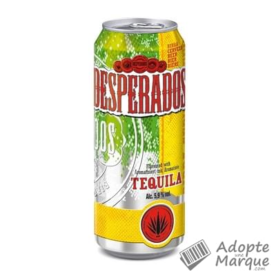 Desperados Original - Bière aromatisée Tequila - 5,9% vol. La canette de 50CL