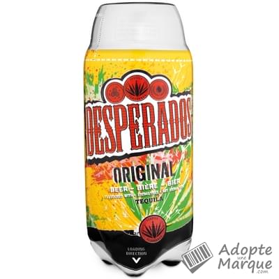 Desperados Original - Bière aromatisée Tequila - Fût - 5,9% vol. Le fût de 2L