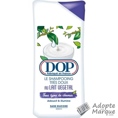 DOP Shampooing Très Doux au Lait Végétal Le flacon de 400ML
