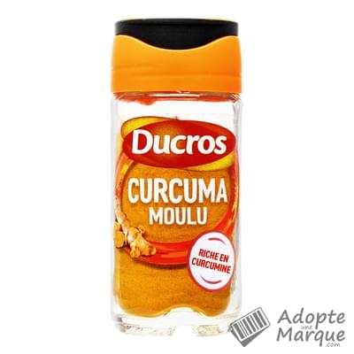 Ducros Curcuma moulu Le flacon de 37G