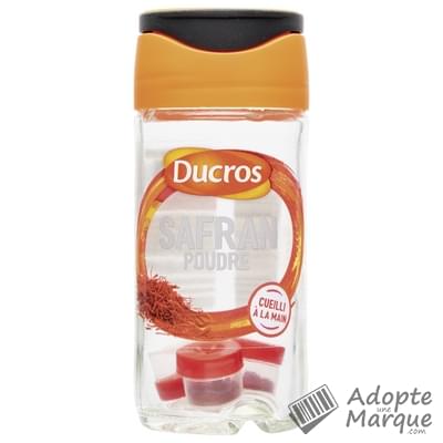 Ducros Safran - Poudre flacon 3 doses "Les 3 doses de 0,3G"
