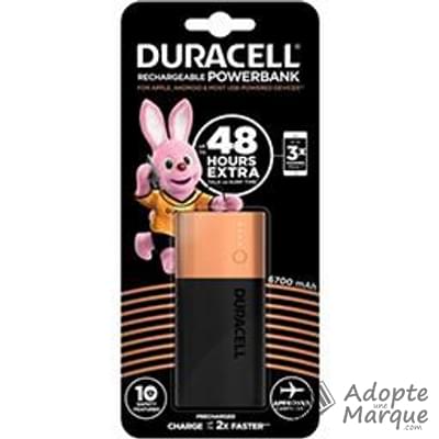 Duracell Batterie Externe Rechargeable Powerbank  La batterie de (6700MAH)