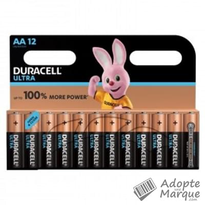 Duracell Pile AA - Ultra Power Le paquet de 12 piles