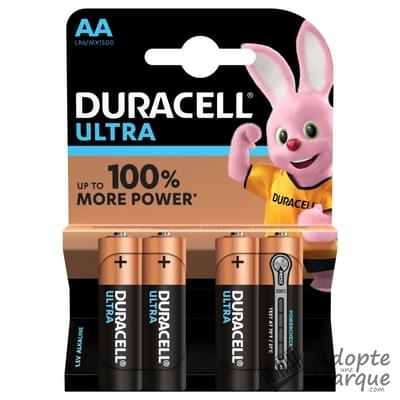 Duracell Pile AA - Ultra Power Le paquet de 4 piles