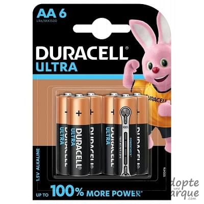 Duracell Pile AA - Ultra Power Le paquet de 6 piles
