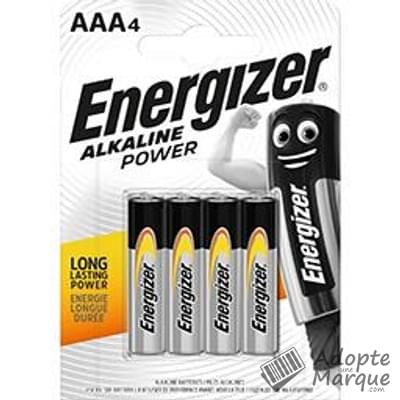 Duracell Pile AAA - Energizer Le paquet de 4 piles