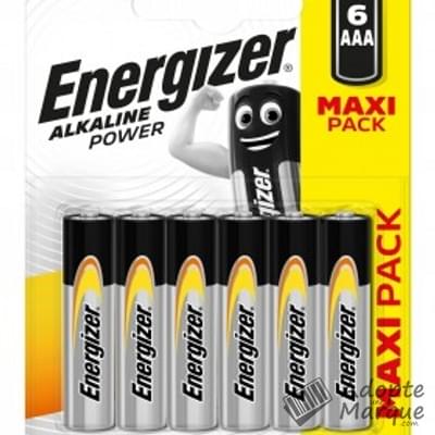 Duracell Pile AAA - Energizer Le paquet de 6 piles