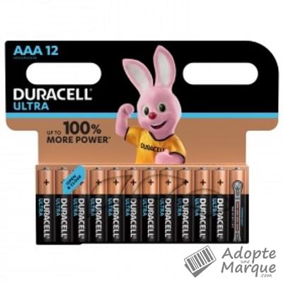 Duracell Pile AAA - Ultra Power Le paquet de 12 piles