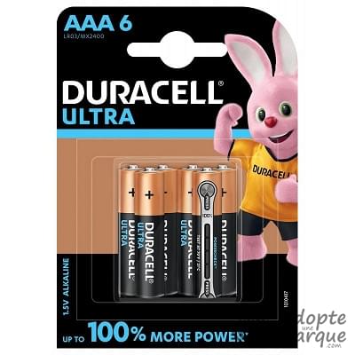 Duracell Pile AAA - Ultra Power Le paquet de 6 piles