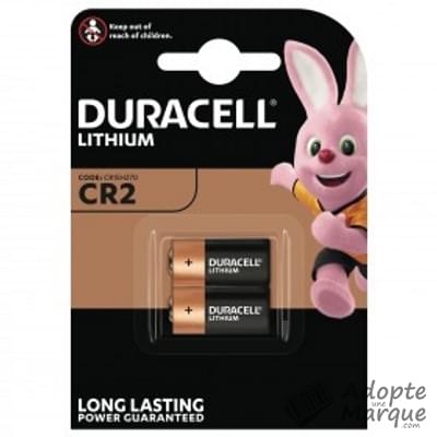 Duracell Pile CR2 - Lithium Le paquet de 2 piles