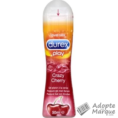 Durex Play - Gel lubrifiant Crazy Cherry Le flacon de 50ML