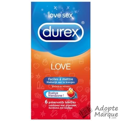 Durex Préservatifs Love La boîte de 6 préservatifs