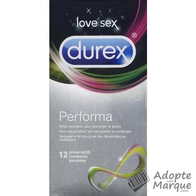 Durex Préservatifs Performa La boîte de 12 préservatifs
