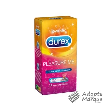 Durex Préservatifs Pleasure Me La boîte de 12 préservatifs