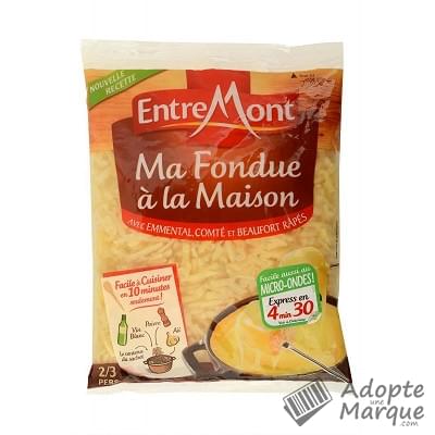 Fromage rapé spécial fondue 400Gr