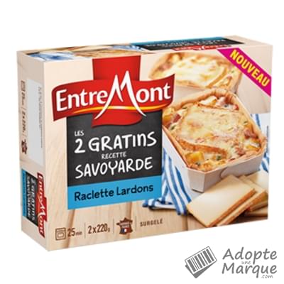 Entremont Gratin Recette Savoyarde La boîte de 2 gratins - 440G