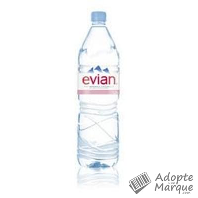 Evian Eau minérale naturelle "La bouteille de 1,5L"