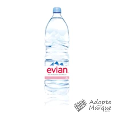 Evian Eau minérale naturelle La bouteille de 2L